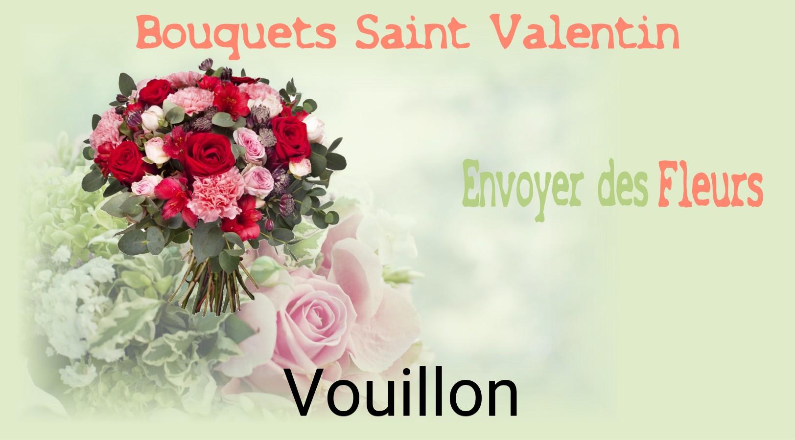 Roses de Saint-Valentin livrées à Vouillon